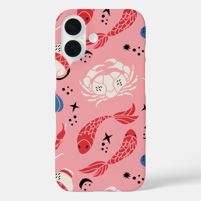 Pastel Zodiac Astrology Case-Mate iPhone Case (Back)