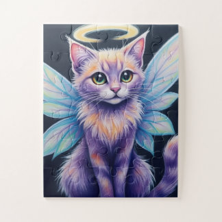 PastelFairyCat Jigsaw Puzzle