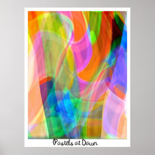 Pastels at Dawn Poster