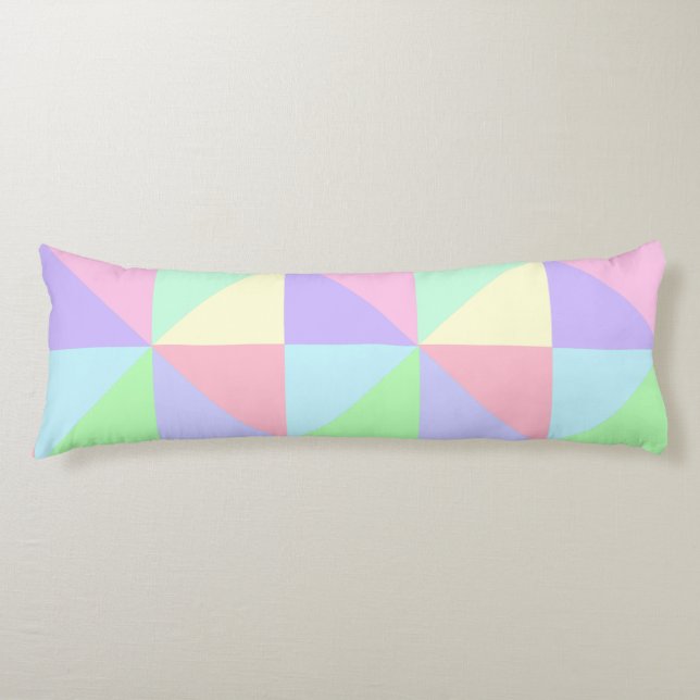 Pastels Body Pillow (Front)