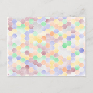 Pastels Postcard
