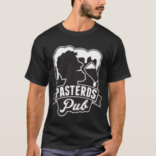 Pasterds Pub B&W logo T-Shirt