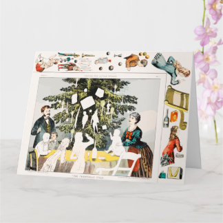 Pastime for Little Fingers Christmas Game Card