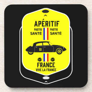 Pastis de Marseille France Coaster