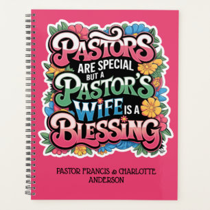 ✝️Pastor and Pastor's Wife Appreciation Gift Names Planner