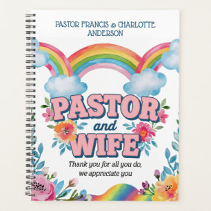 ✝️Pastor and Pastor's Wife Appreciation Gift Names Planner