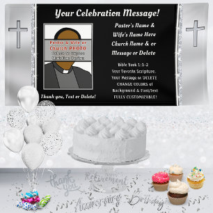 Pastor Anniversary Banner Ideas, Church Banner