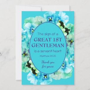 PASTOR APPRECIATION   1ST GENTLEMAN   Thank You