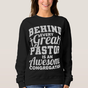 Pastor Appreciation Art Men Women Preacher Clergy Sweatshirt