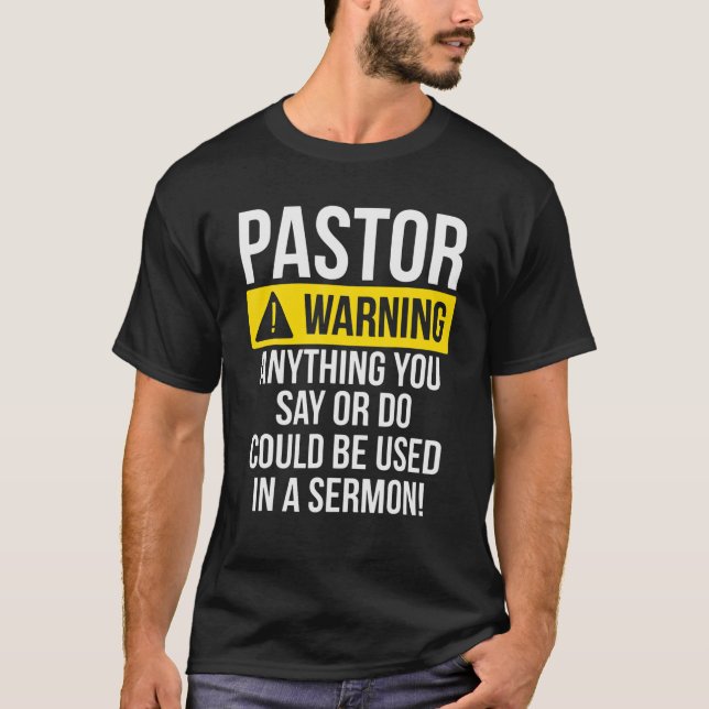 Pastor Appreciation Best Priest Christian Jesus Go T-Shirt (Front)
