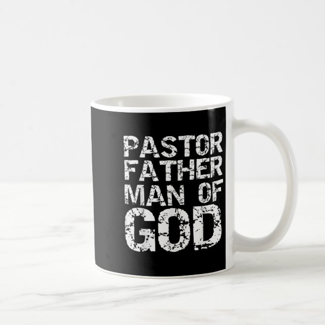 Pastor Appreciation Gift For Dads Pastor Father Ma Coffee Mug (Right)