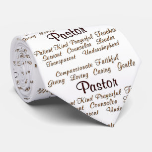 Pastor Attributes Tie