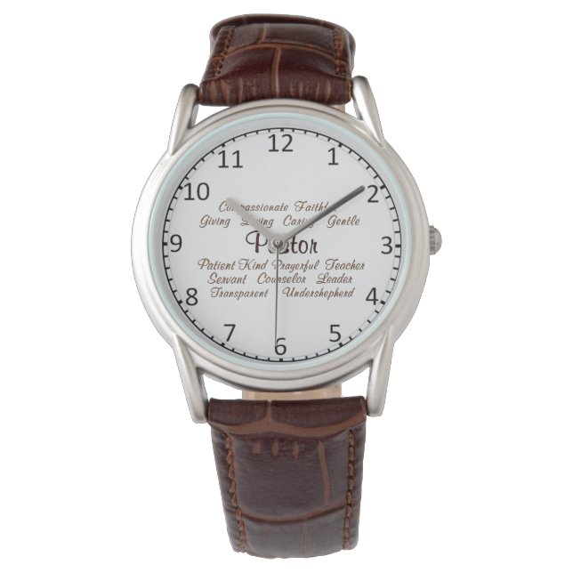 Pastor Attributes Watch (Front)