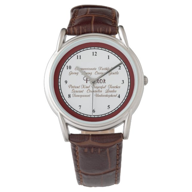 Pastor Attributes Watch (Front)