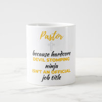 Pastor Because Hardcore Devil Stomping Ninja bl