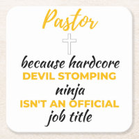 Pastor Because Hardcore Devil Stomping Ninja bl