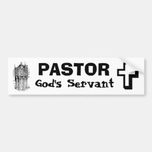 Pastor Bumper Sticker