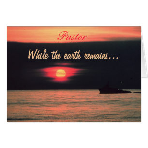 Pastor Card