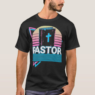 Pastor Christian Church Preacher Retro Gift T-Shirt