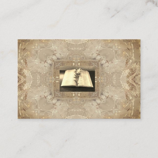 Pastor Church Counsellor, Business Cards (Front)