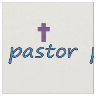 Pastor Cross Fabric