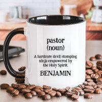 Pastor Definition Funny Religious Custom Name
