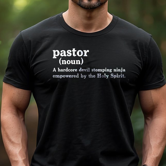 Pastor Definition Funny Religious Faith Tri-Blend Shirt (Creator Uploaded)