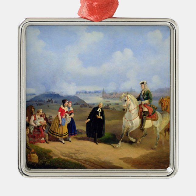 Pastor Ernst Glueck introduces Marta Metal Tree Decoration (Front)
