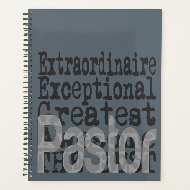 Pastor Extraordinaire Planner (Front)