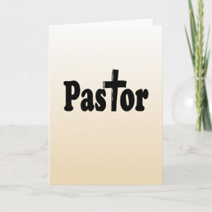 Pastor Gifts Card