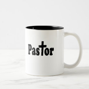 Pastor Gifts Two-Tone Coffee Mug