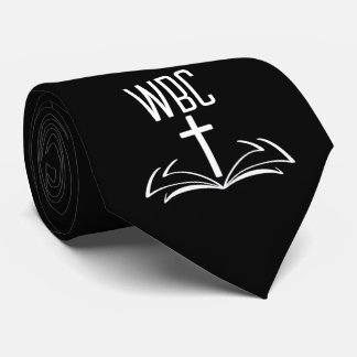 Pastor Initials Church Name Cross Bible Tie