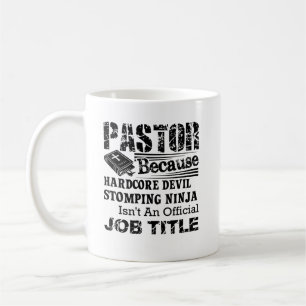Pastor Job Title Mug