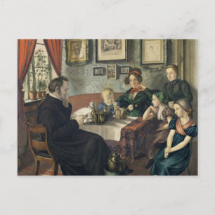 Pastor Johann Wilhelm Rautenberg and his Postcard