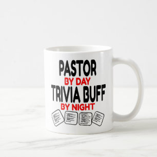 Pastor Loves Playing Trivia Coffee Mug