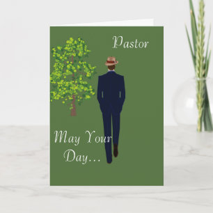 Pastor May your Days  be blessed Card