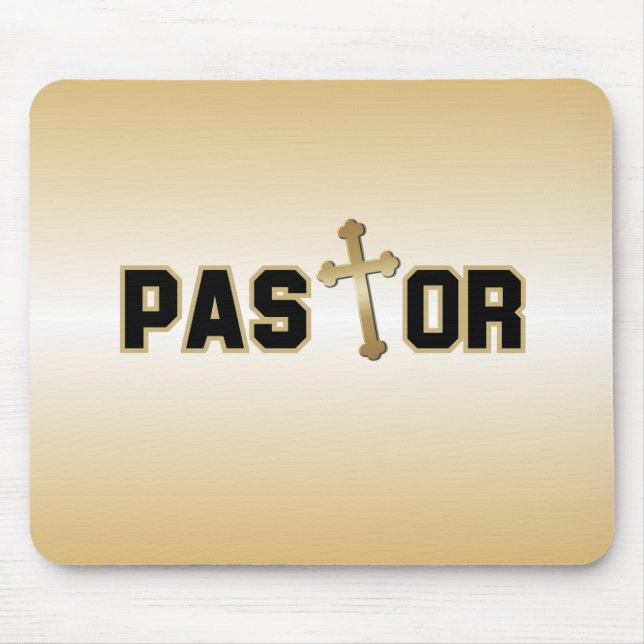Pastor Mouse Mat (Front)