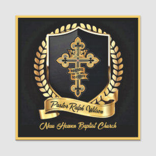 Pastor  name tag