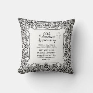 Pastor Ordination Anniversary Gift -ANY- Customise Cushion