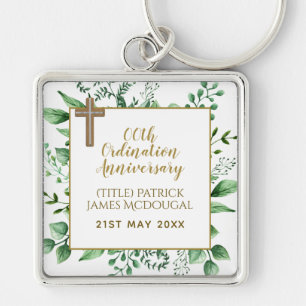 PASTOR Ordination Anniversary Verse - Personalised Key Ring