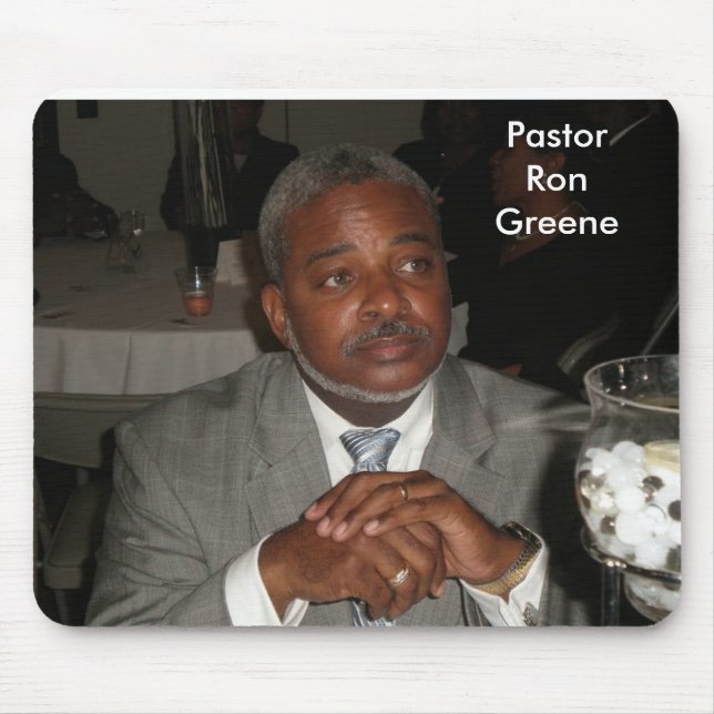 Pastor Ron Greene Mouse Mat (Front)