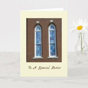 PASTOR Thank You - SG Card