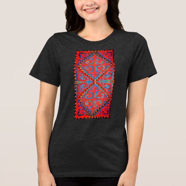 Pastoral art Tri-Blend shirt (Front)