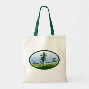 Pastoral Countryside Tote Bag