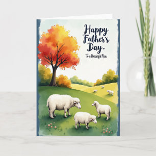 Pastoral Fathers Day Wish Card