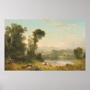 Pastoral Landscape - Asher Durand Fine Art Poster