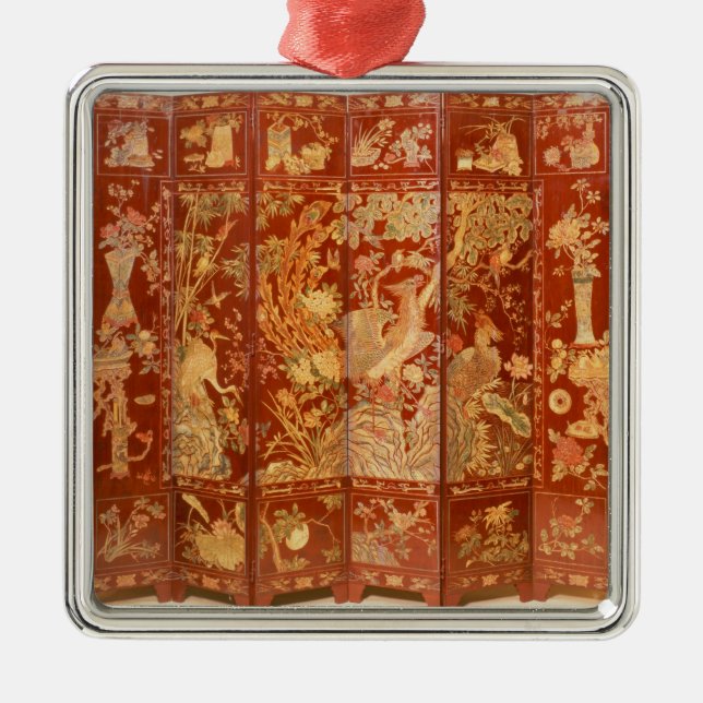 Pastoral scene, metal tree decoration (Front)
