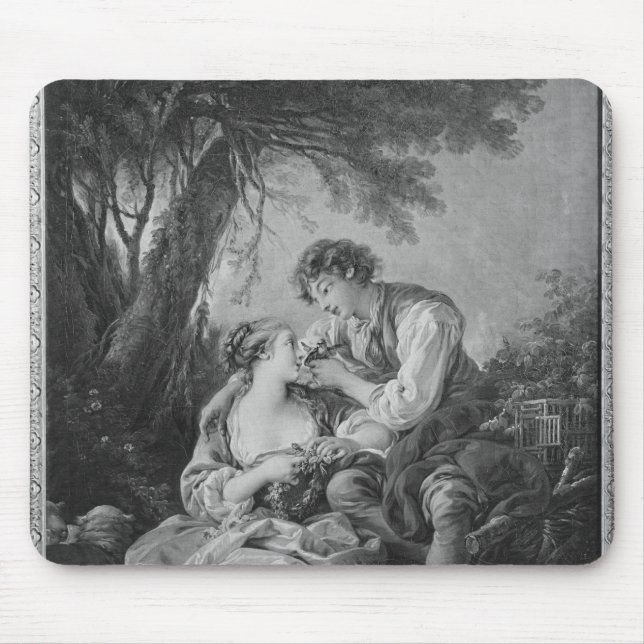 Pastoral scene mouse mat (Front)