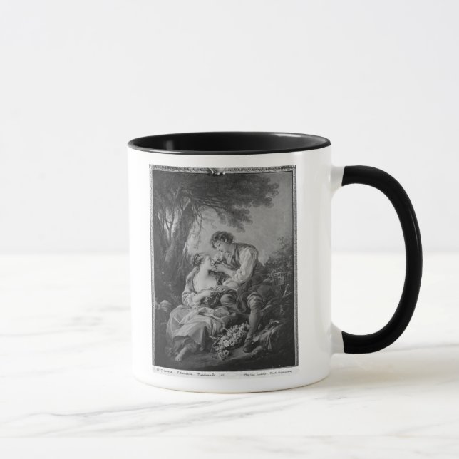 Pastoral scene mug (Right)