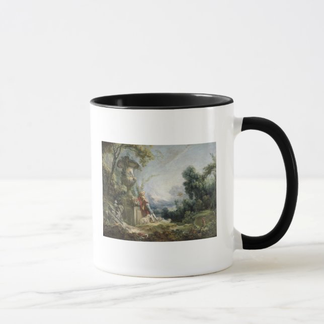 Pastoral Scene, or Young Shepherd in a Landscape Mug (Right)